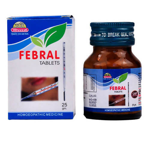 Wheezal Homeopathy Febral Tablets - BUDEN