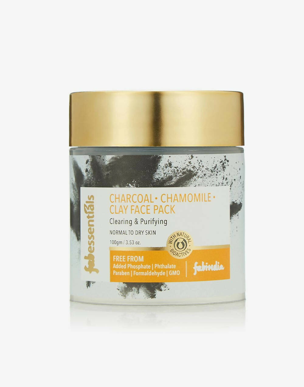 Fabessentials Charcoal Chamomile Clay Face Pack