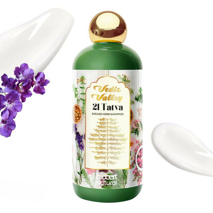 Vedic Valley 21 Tatva Brewed Herbal Shampoo