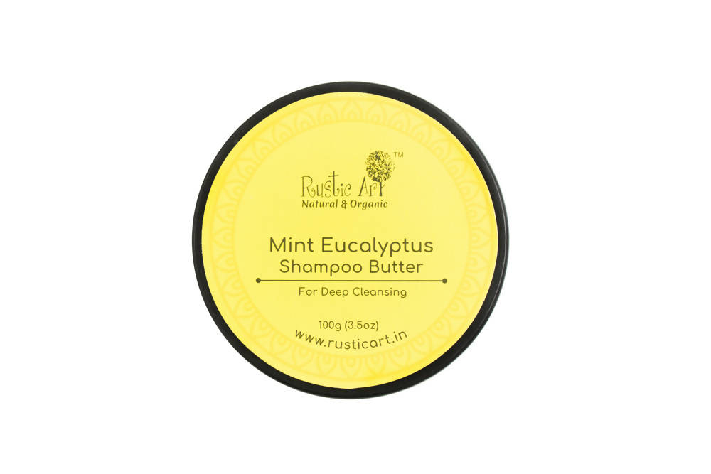 Rustic Art Mint Eucalyptus Shampoo Butter