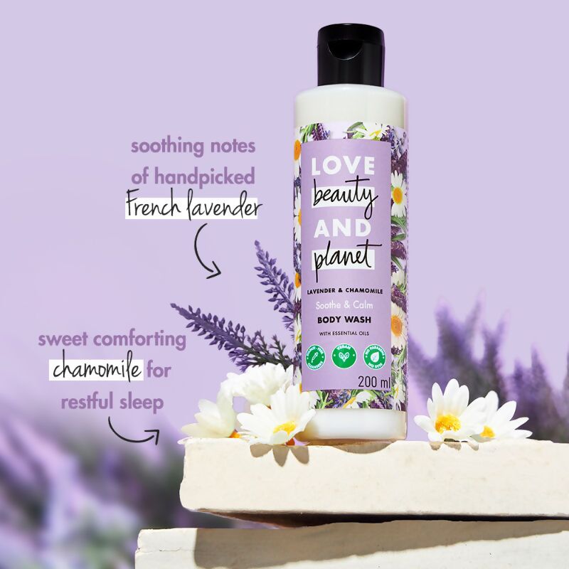 Love Beauty And Planet Lavender & Chamomile Calming Body Wash