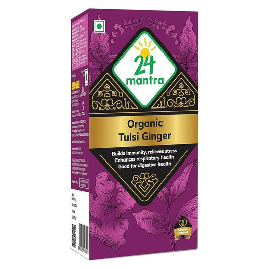 24 Mantra Organic Tulsi Ginger Tea Powder - buy in USA, Australia, Canada