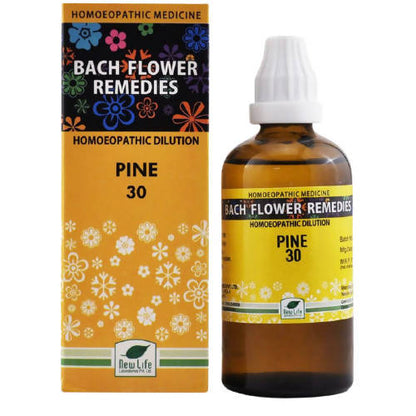 New Life Homeopathy Bach Flower Remedies Pine Dilution