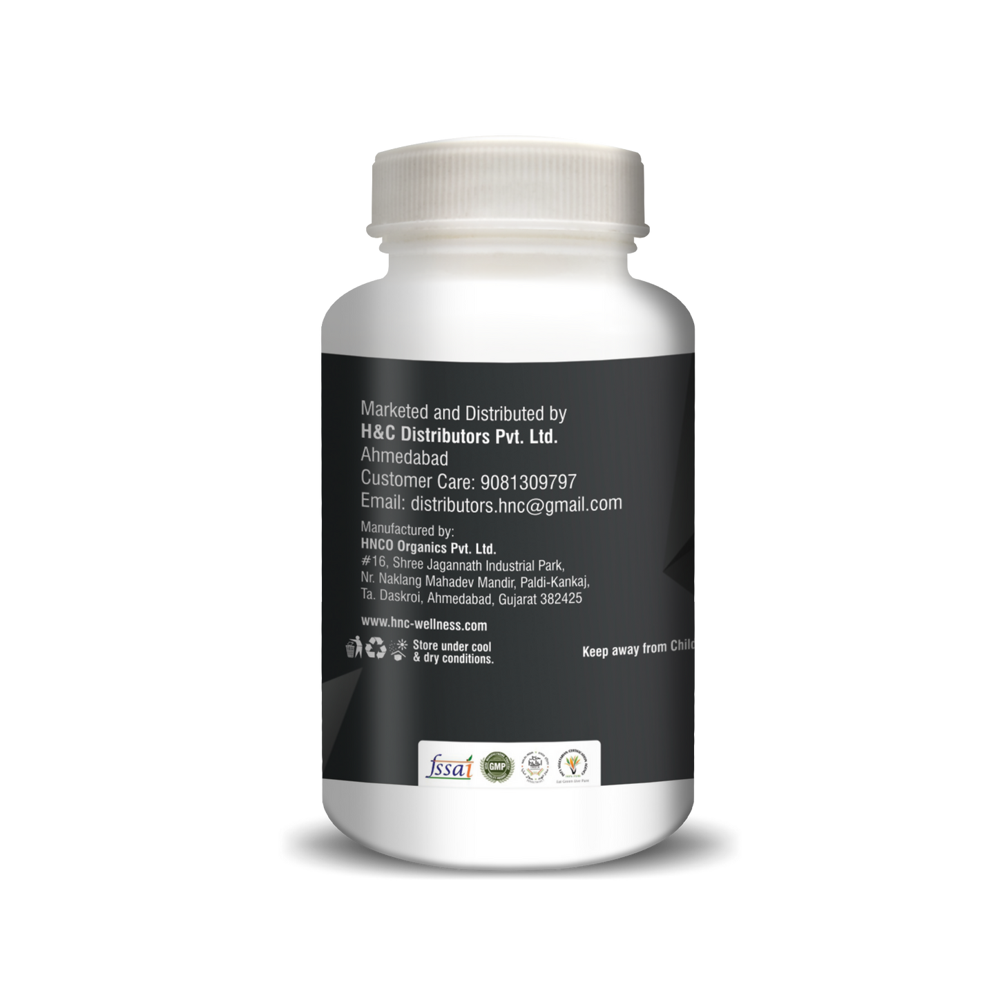 H&C Herbal Activated Charcoal Capsules