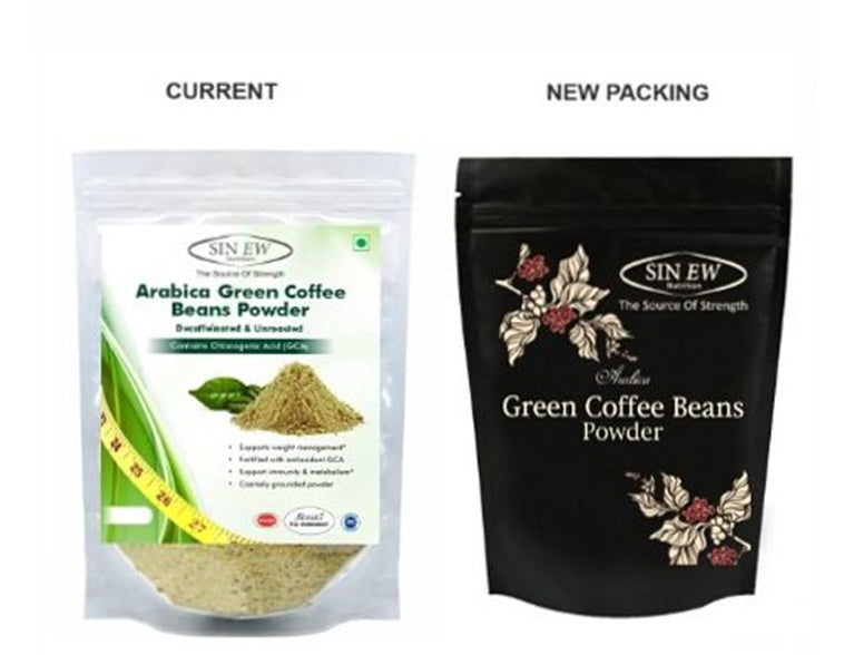 Nutrition Arabica Green Coffee Beans Powder