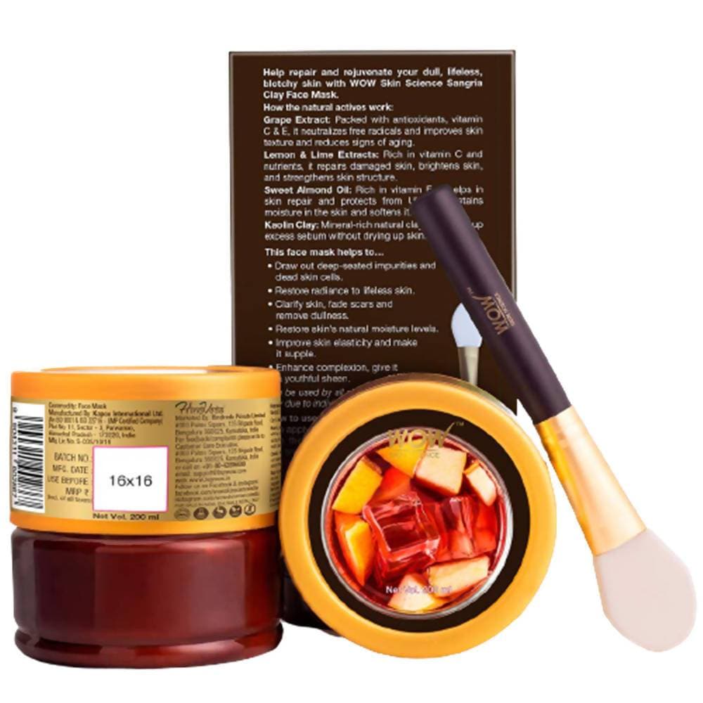Wow Skin Science Sangria Face Mask