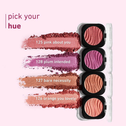 Plum Cheek-A-Boo Shimmer Blush 125 Pink About You