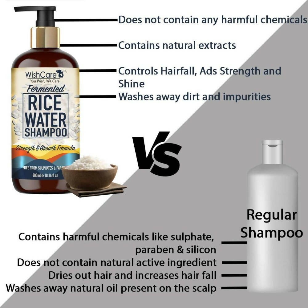 Wishcare Fermented Rice Water Shampoo