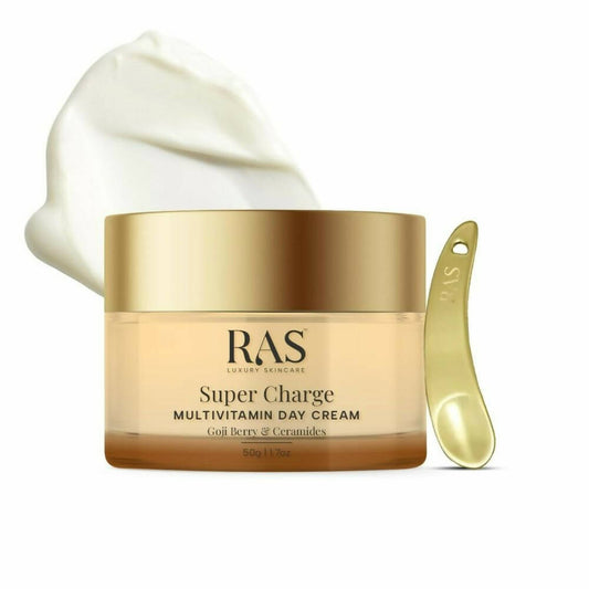 Ras Luxury Oils Super Charge Day Cream with Multivitamin SPF 30 - BUDNE