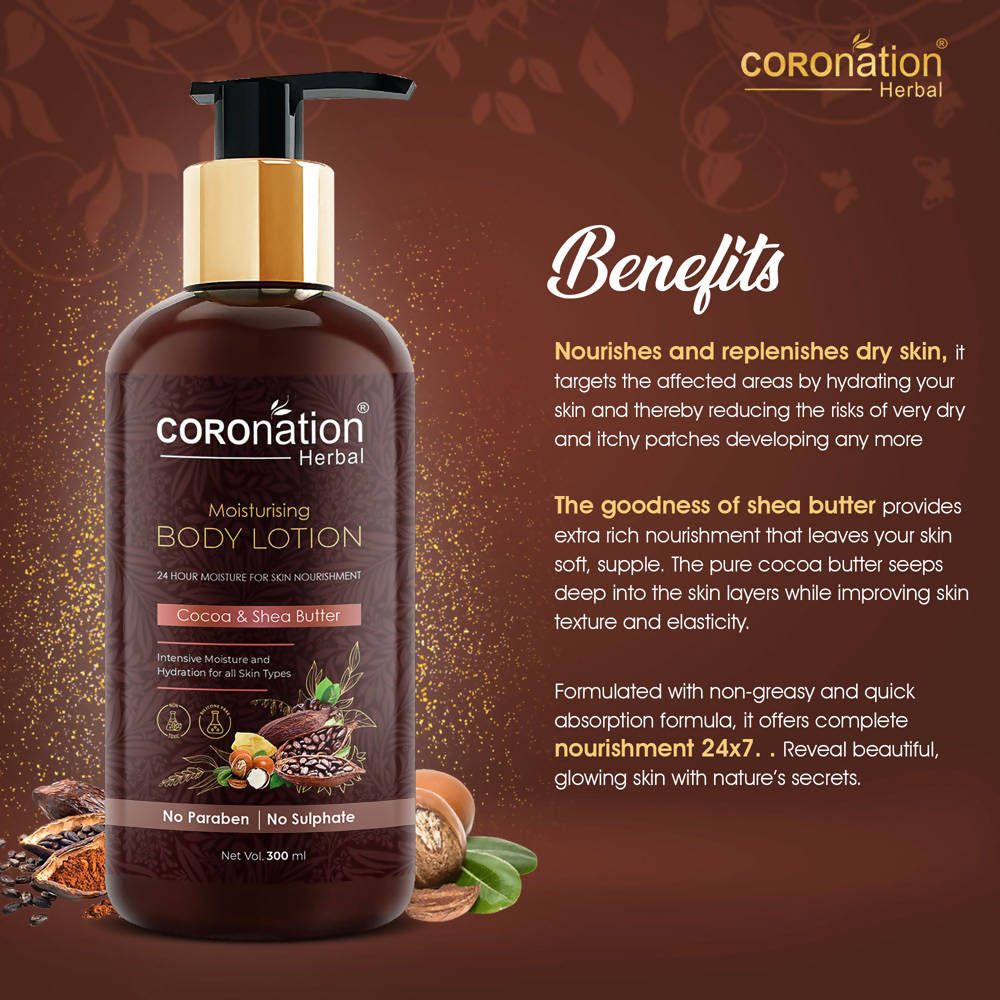 Coronation Herbal Cocoa and Shea Butter Body Lotion