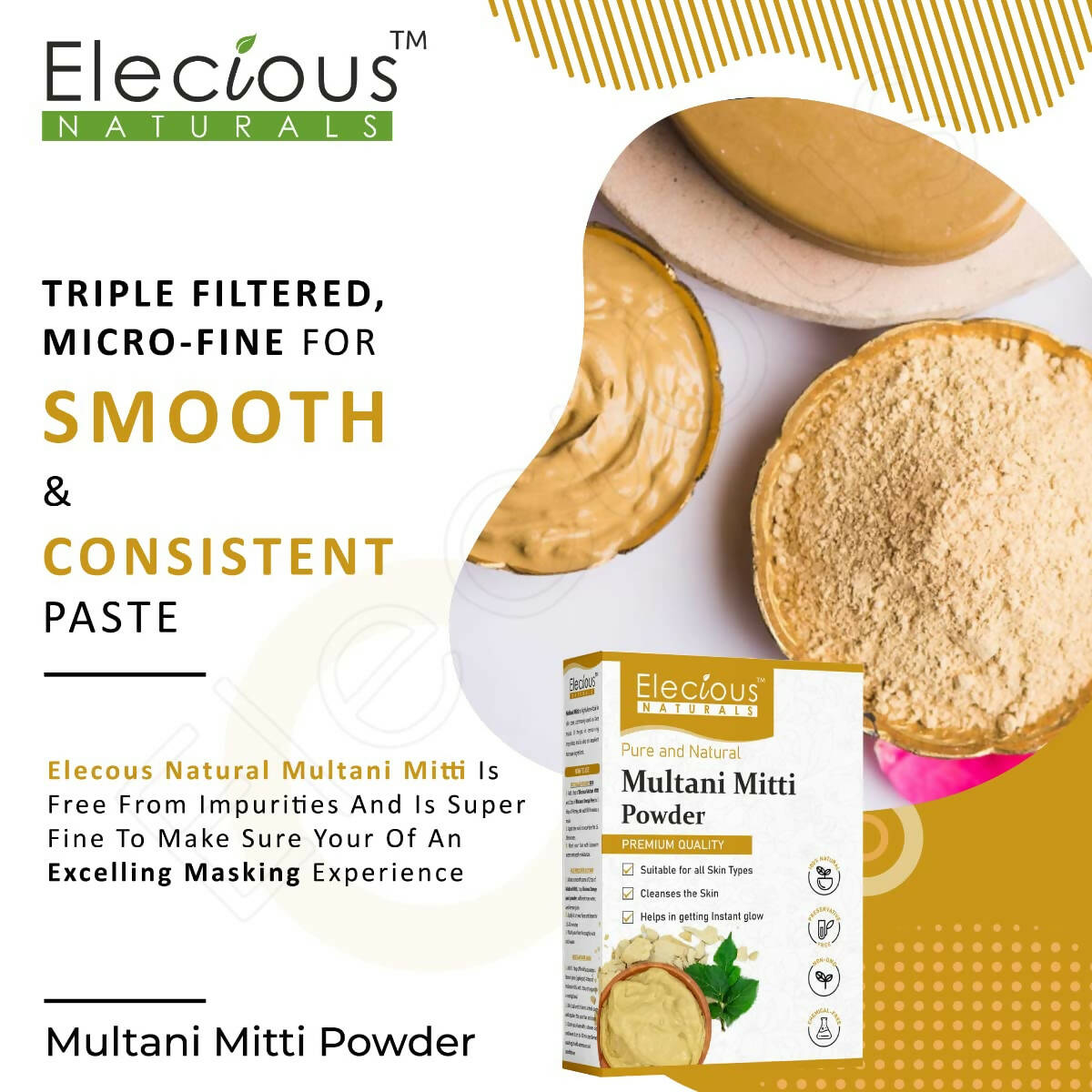 Elecious Naturals Multani Mitti Powder