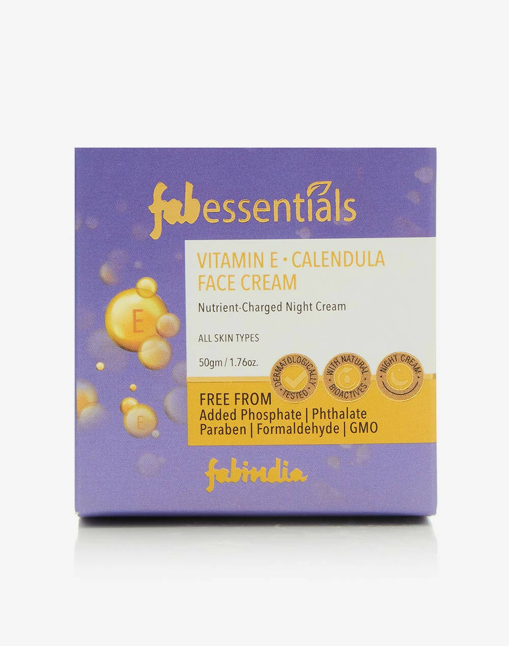 Fabessentials Vitamin E Calendula Night Cream