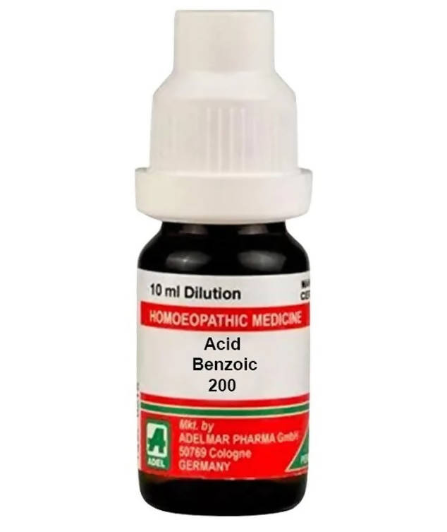 Adel Homeopathy Acid Benzoic Dilution