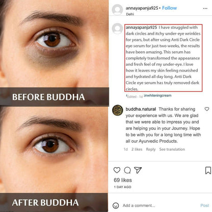 Buddha Natural Dark Circle Eye Serum