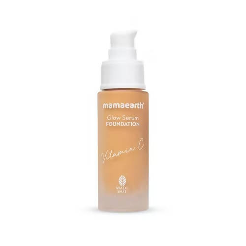 Mamaearth Glow Serum Foundation-Almond Glow