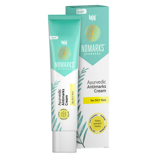 Bajaj Nomarks Ayurvedic Antimarks Cream For Oily Skin - usa canada australia