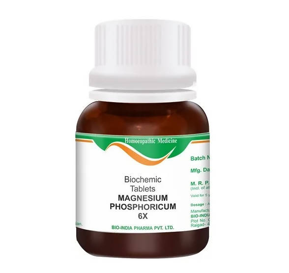 Bio India Homeopathy Magnesium Phosphoricum Biochemic Tablets