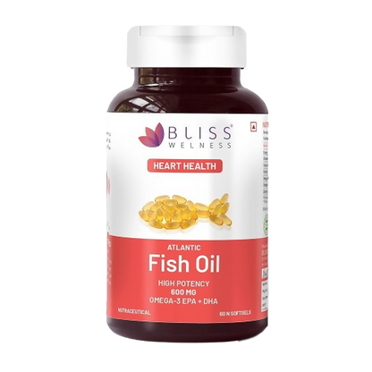 Bliss Welness Fish Oil Softgel Capsules -  usa australia canada 