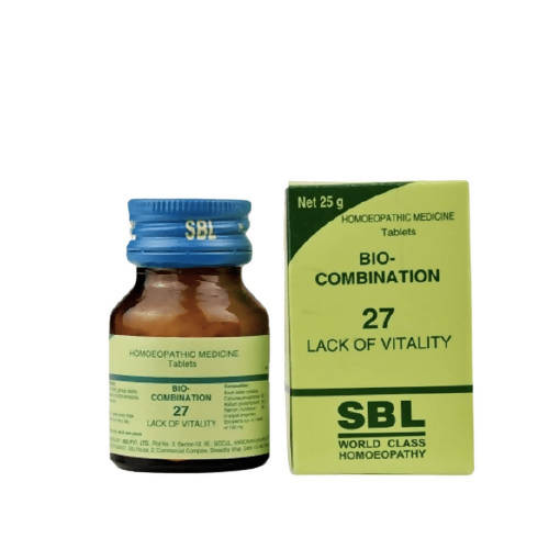 SBL Homeopathy Bio-Combination 27 Tablets