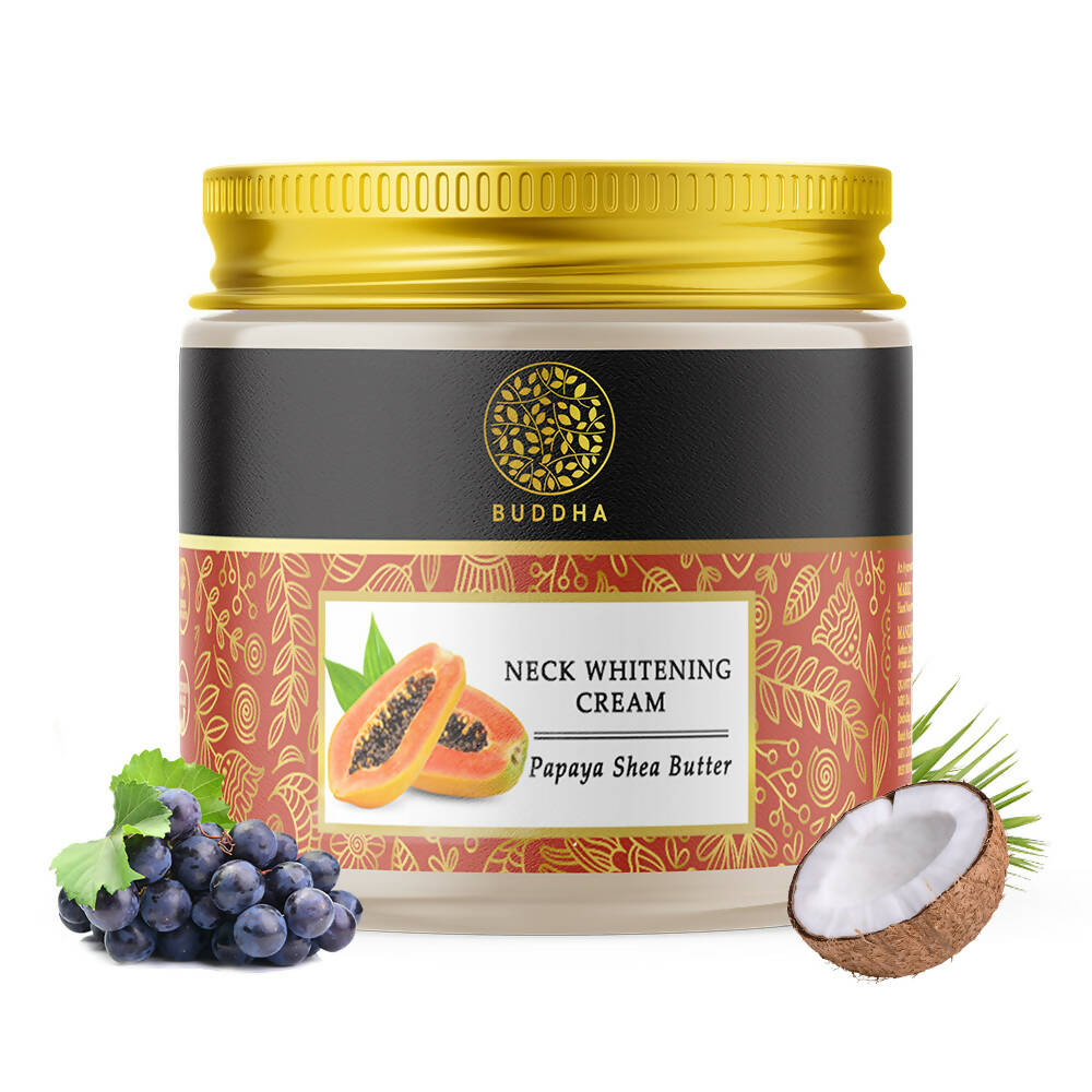 Buddha Natural Neck Whitening Cream - Help With Dark Spots, Age Spots In The Neck Area
