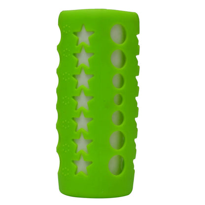 Safe-O-Kid Silicone Baby Feeding Bottle Cover Cum Sleeve for Insulated Protection 250mL- Green -  USA, Australia, Canada 