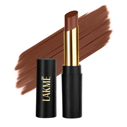 Lakme Absolute Beyond Matte Lipstick - 301 Brown Beauty