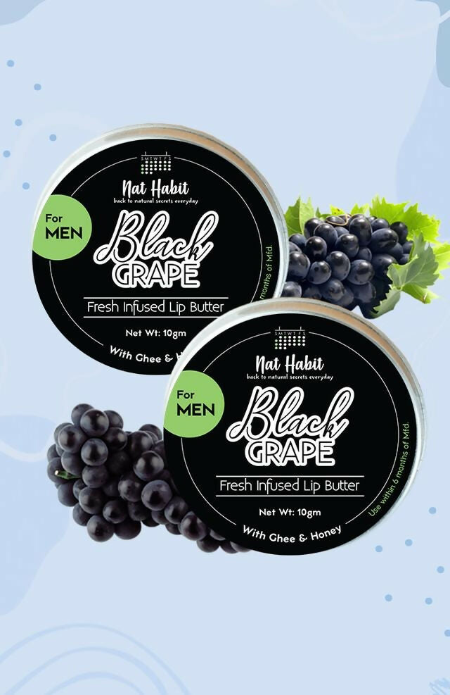 Nat Habit Black Grape Lip Butter