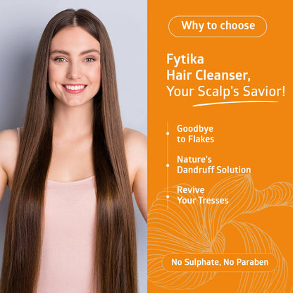 Fytika Anti dandruff Hair Cleanser with Orange Peel Extract