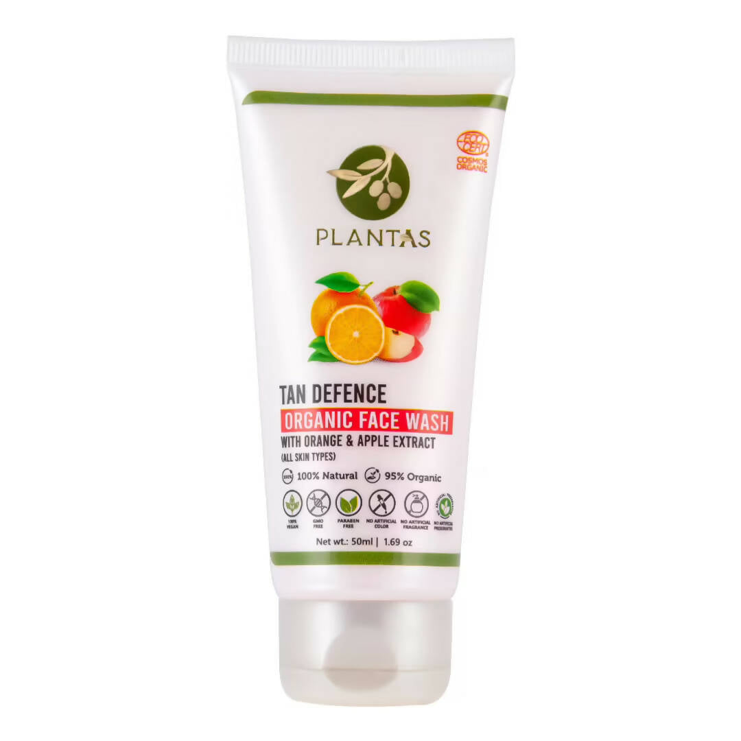 Plantas Tan Defence Organic Face Wash - BUDNEN