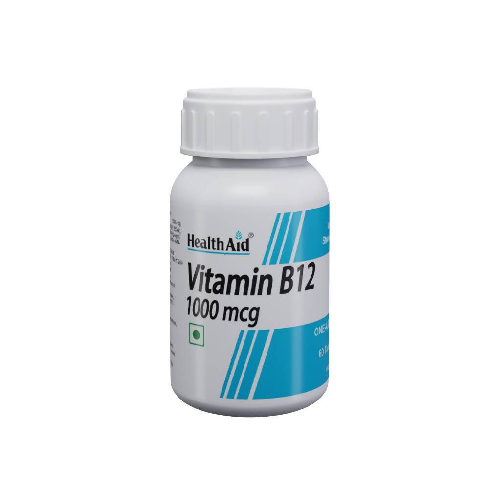 HealthAid Vitamin B12 1000 mcg Mega Strength Tablets