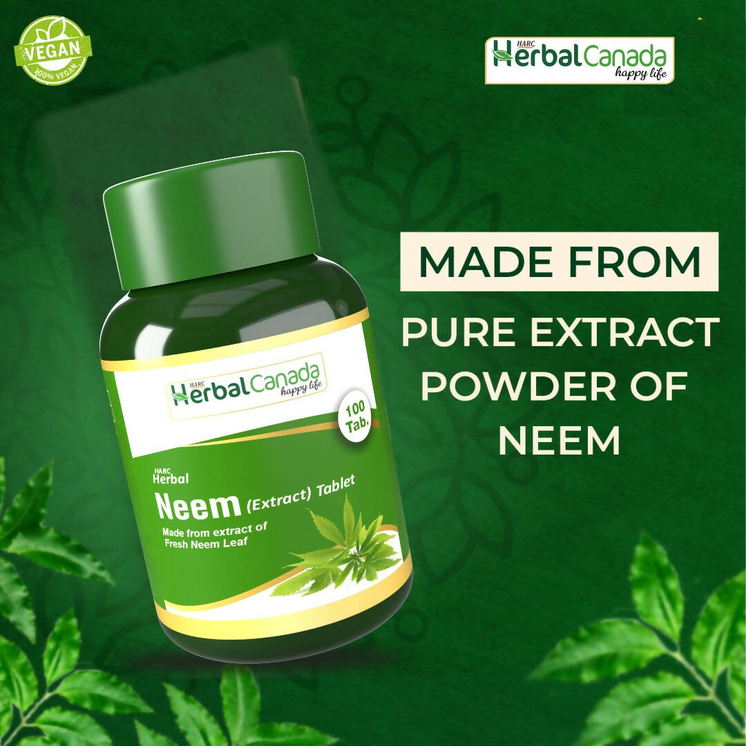 Herbal Canada Neem Extract Tablets