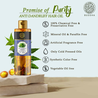 Buddha Natural Dandruff Hair Oil