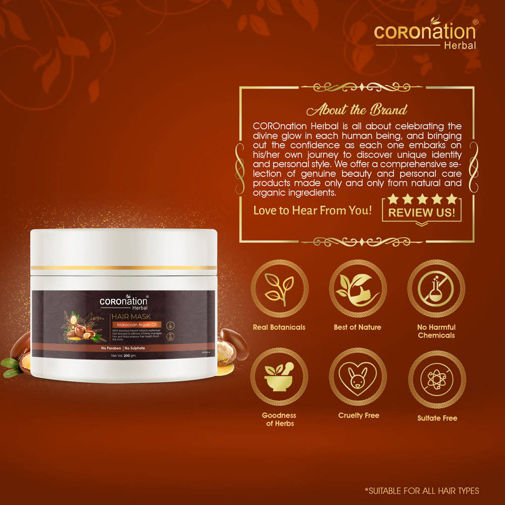 Coronation Herbal Moroccan Argan Oil Hair Mask