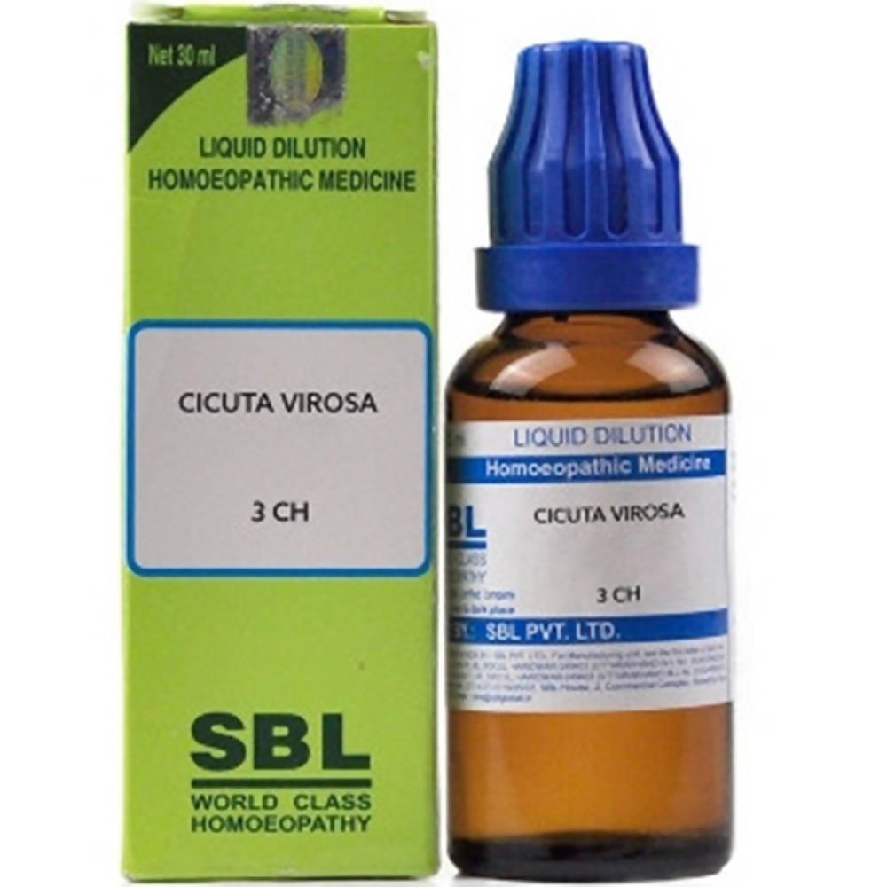 SBL Homeopathy Cicuta Virosa Dilution 3 CH