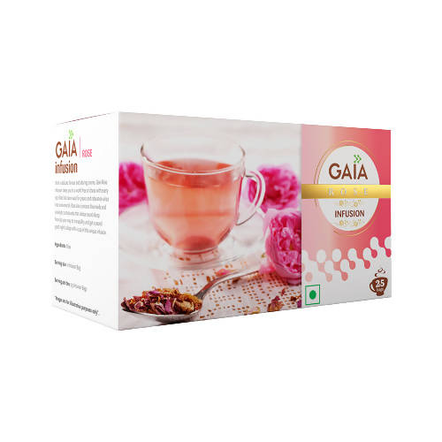 Gaia Rose Infusion Green Tea Bags - BUDNE