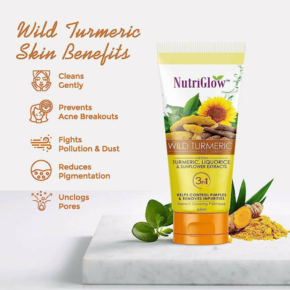 NutriGlow Wild Turmeric Face Wash