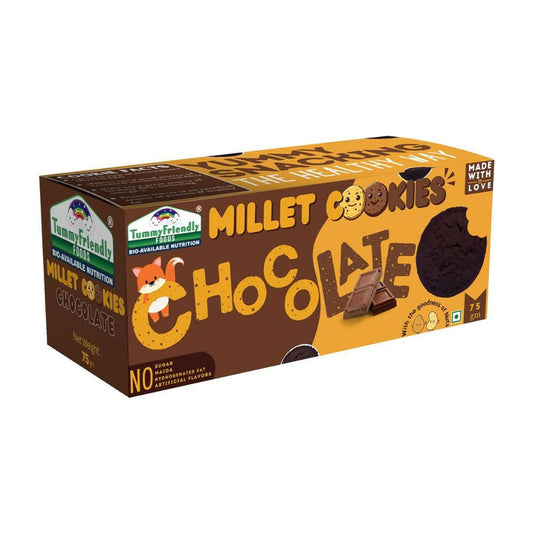 TummyFriendly Foods Chocolate Millet Cookies - BUDNE