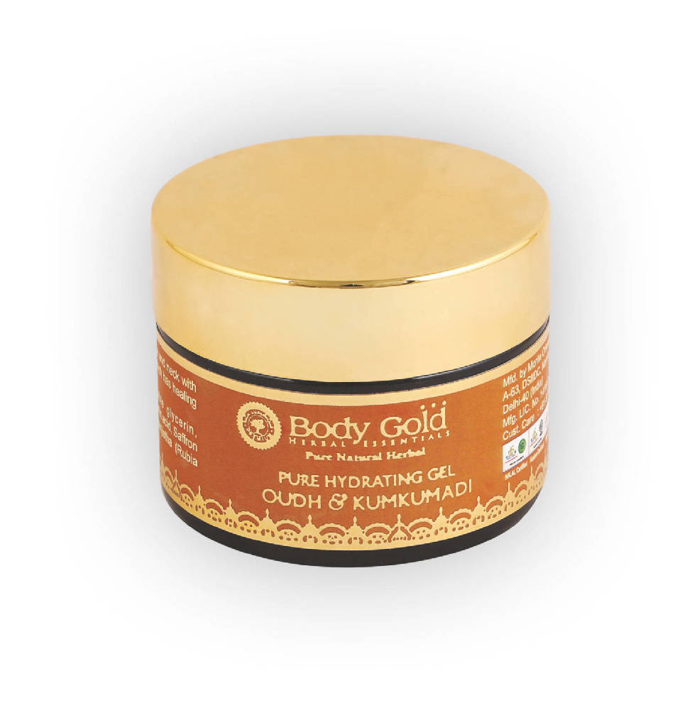 Body Gold Pure Hydrating Gel - Oudh & Kumkumadi
