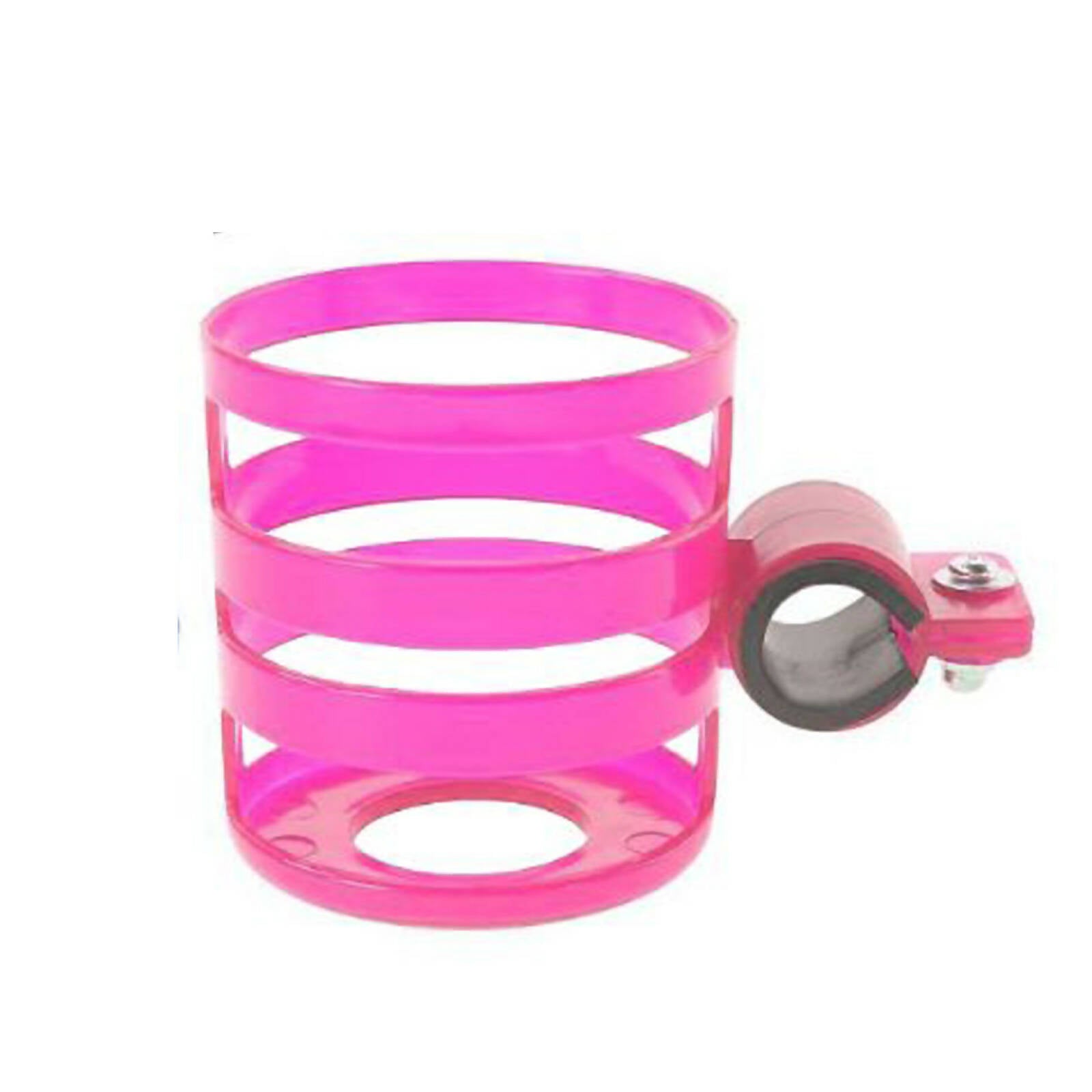 Safe-O-Kid Universal Stroller & Pram cup or Mug holder for kids- Pink -  USA, Australia, Canada 