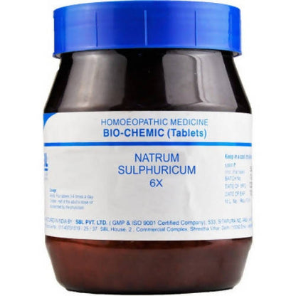 SBL Homeopathy Natrum Sulphuricum 6X Tablet - BUDEN