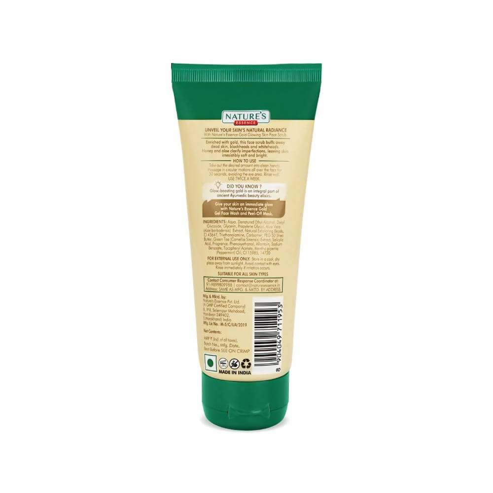 Nature's Essence Gold Glowing Skin Face Scrub