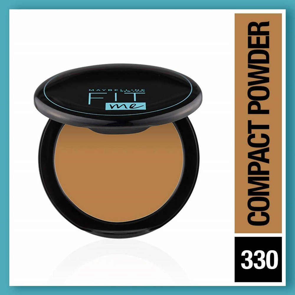 Maybelline New York Fit Me 12Hr Oil Control Compact, 330 Toffee (8 Gm)