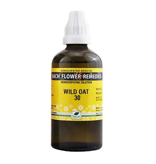New Life Homeopathy Bach Flower Remedies Wild Oat 30 Dilution