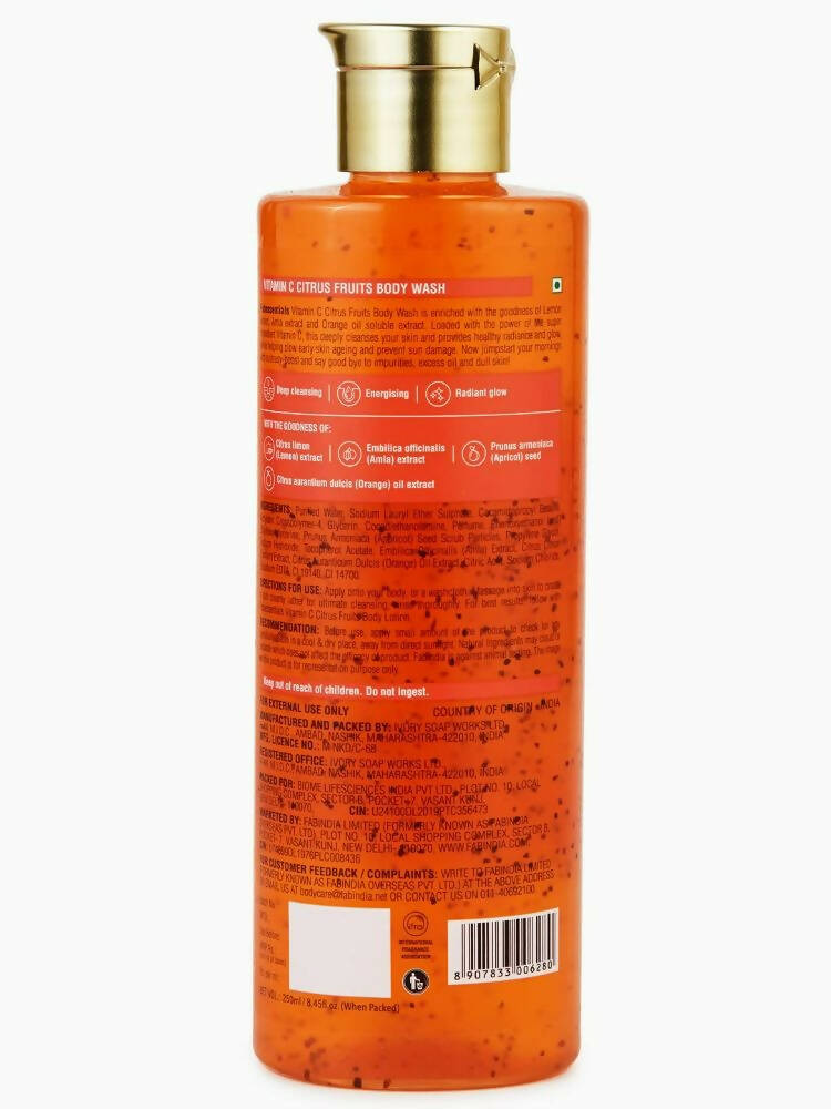 Fabessentials Vitamin C Citrus Fruits Body Wash