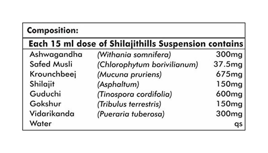 Herbal Hills Sjills Suspension Vitality Support Syrup