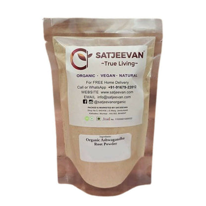 Satjeevan Organic Ashwagandha Root Powder