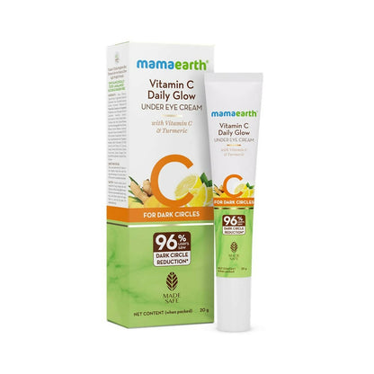 Mamaearth Vitamin C Daily Glow Under Eye Cream with Vitamin C & Turmeric