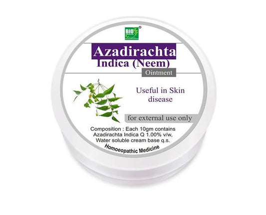 Bio India Homeopathy Azardiracta Indica (Neem) Ointment