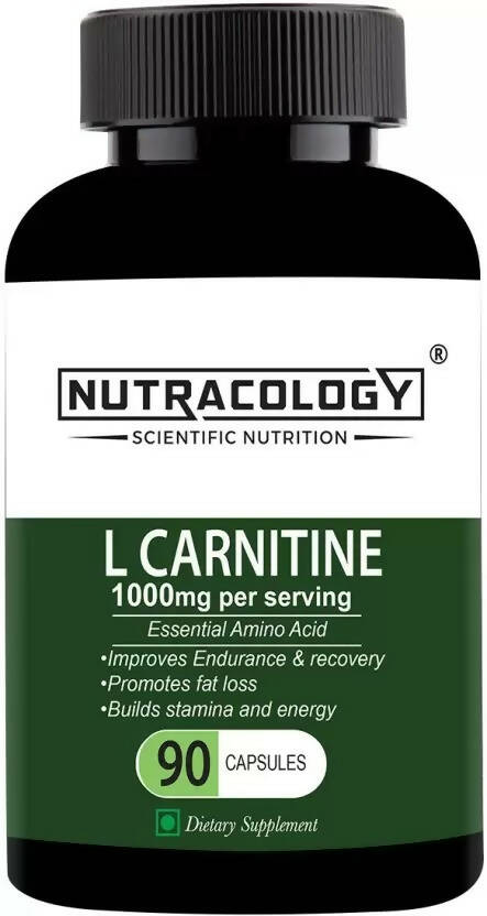 Nutracology L carnitine 1000mg for Weight Loss, Fat Burner and Muscle growth Capsules - BUDEN