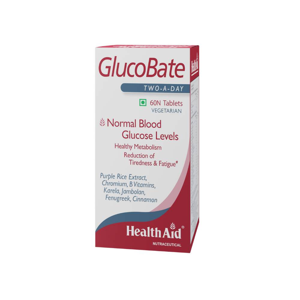 HealthAid GlucoBate Tablets - BUDEN